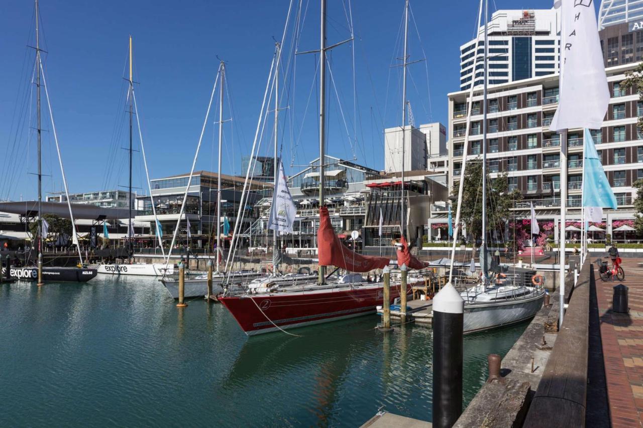Hotel Qt Auckland Exteriér fotografie The waterfront at the Viaduct Harbour